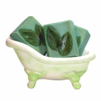 Spearmint natural, handmade soap